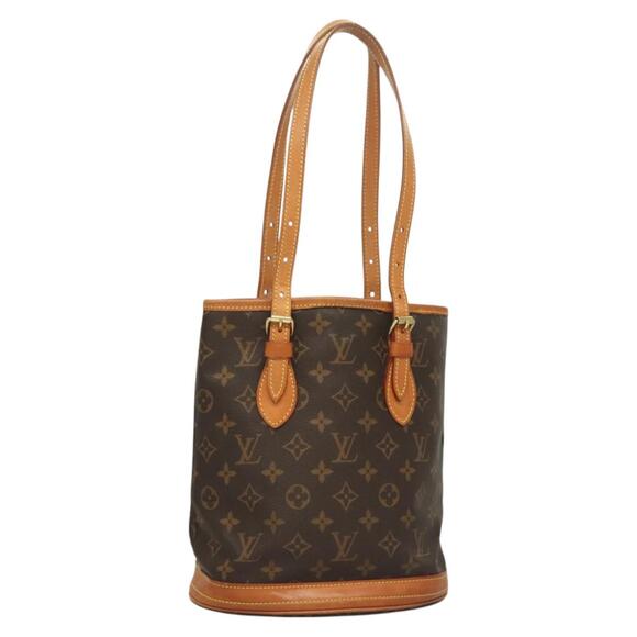 LOUIS VUITTON Monogram Bucket PM Shoulder Bag M42238 - Picture 1 of 16